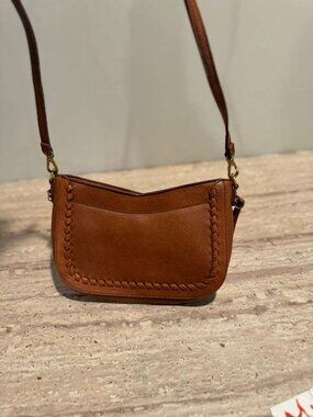 NWT Style & Co Feed Small Crossbody in Brown
